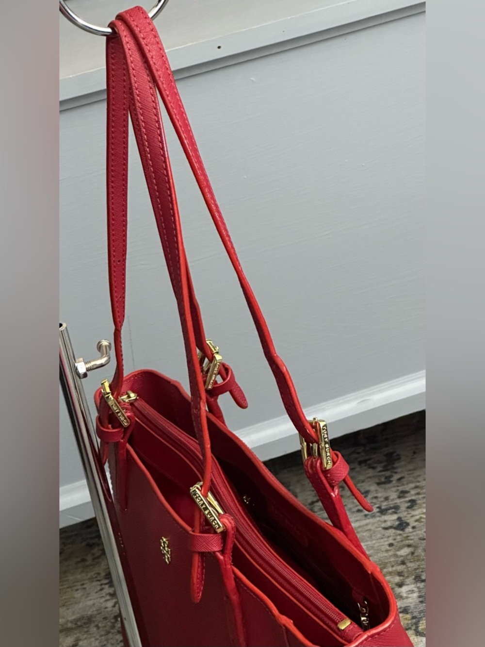 Tory Burch York Small Buckle Tote - Picture 15 of 15